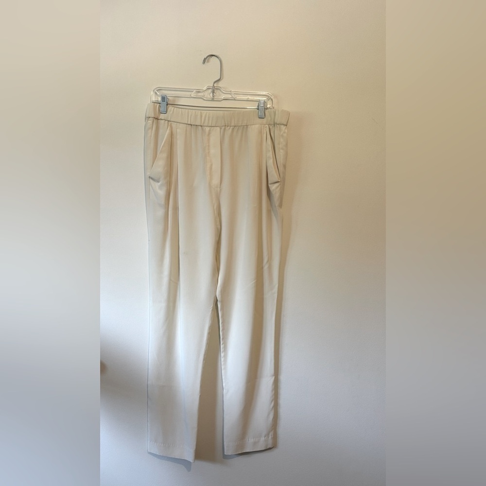 Genuine Silk Wilfred Cream Trousers